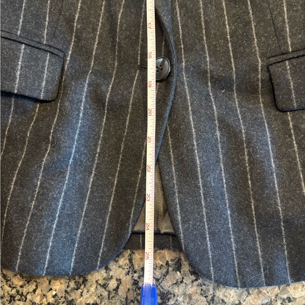 Ralph Lauren Black Label - 100% Merino Wool - Pinstripe Blazer - 8 - Picture 17 of 17